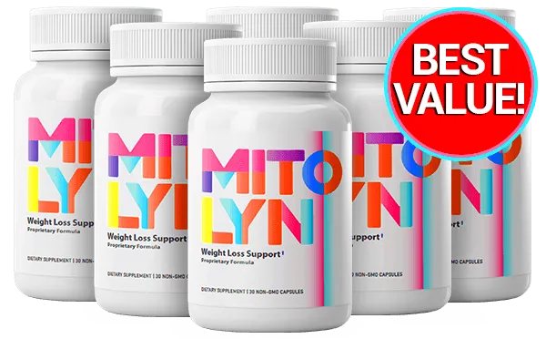Mitolyn weight loss supplement — 6 bottle pack
