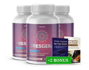 Bundle of 3 Presgera bottles - Most popular choice for nerve regeneration.